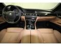 Saddle/Black Nappa Leather Dashboard Photo for 2011 BMW 7 Series #60711835