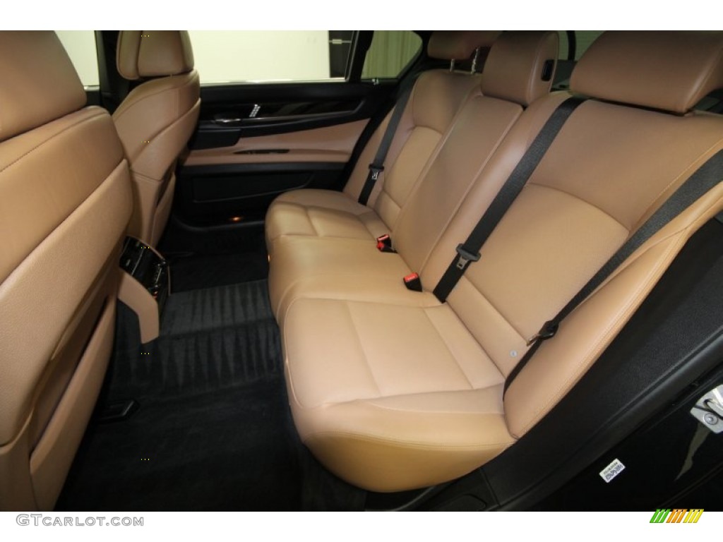 Saddle/Black Nappa Leather Interior 2011 BMW 7 Series Alpina B7 LWB Photo #60711928