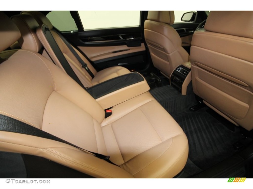 2011 7 Series Alpina B7 LWB - Black Sapphire Metallic / Saddle/Black Nappa Leather photo #39