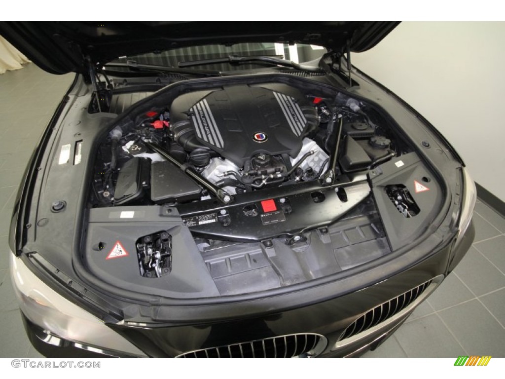 2011 BMW 7 Series Alpina B7 LWB 4.4 Liter Alpina DI Bi-Turbocharged DOHC 32-Valve VVT V8 Engine Photo #60712246