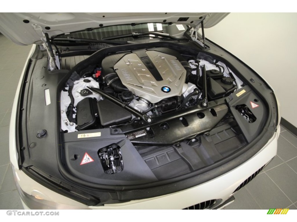 2010 BMW 7 Series 750Li Sedan 4.4 Liter DFI Twin-Turbocharged DOHC 32-Valve VVT V8 Engine Photo #60713136