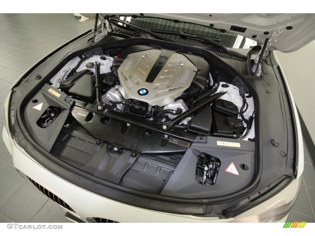 2010 BMW 7 Series 750Li Sedan 4.4 Liter DFI Twin-Turbocharged DOHC 32-Valve VVT V8 Engine Photo #60713144