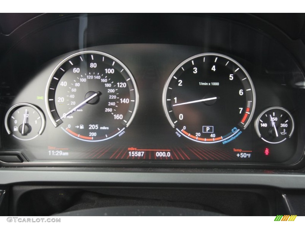 2010 BMW 7 Series 750Li Sedan Gauges Photo #60713164