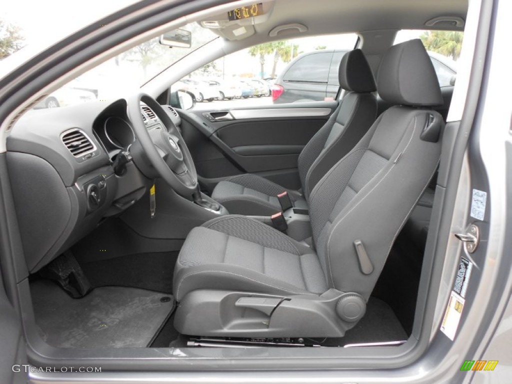 Titan Black Interior 2012 Volkswagen Golf 2 Door Photo #60714520