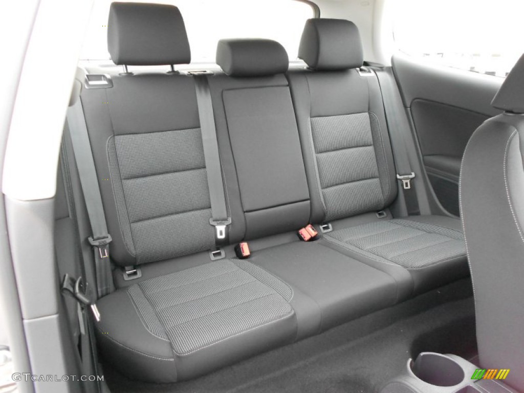 2012 Volkswagen Golf 2 Door Rear Seat Photo #60714559