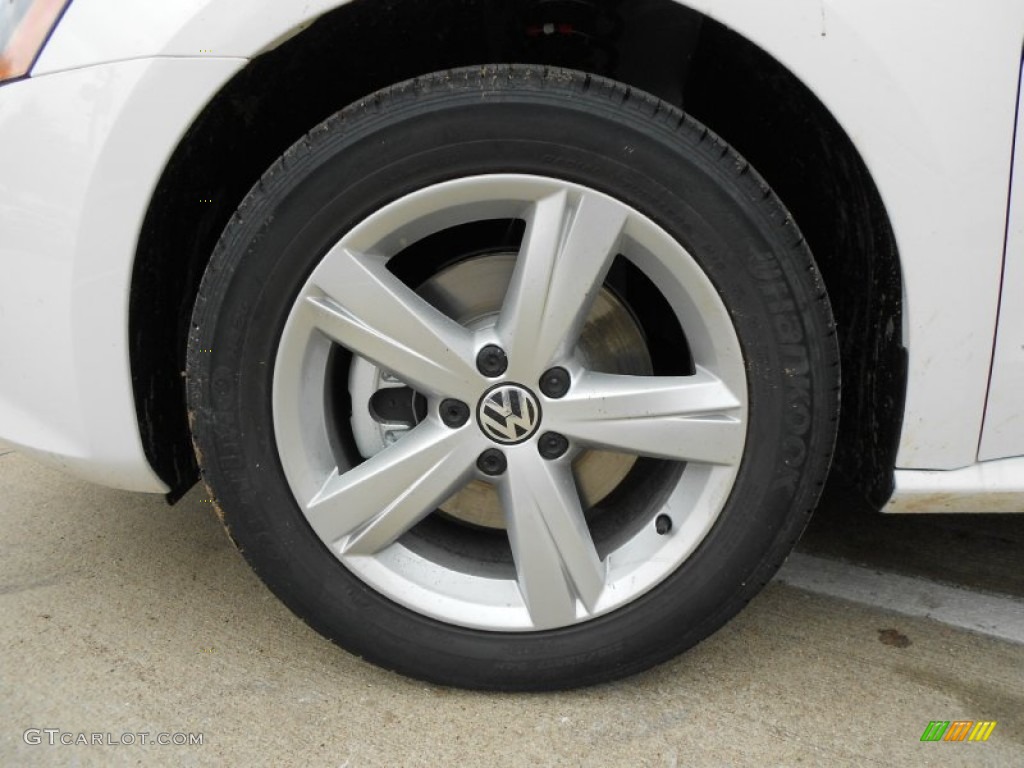 2012 Volkswagen Passat TDI SE Wheel Photo #60714715