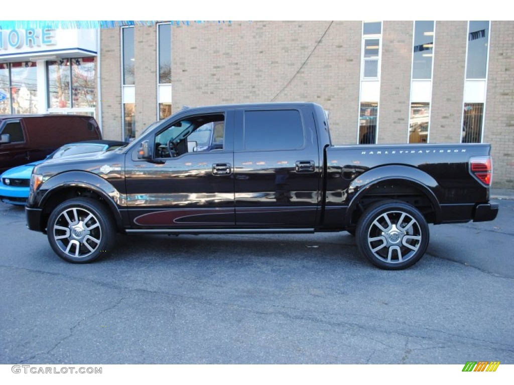 Lava Red Metallic 2010 Ford F150 Harley-Davidson SuperCrew 4x4 Exterior Photo #60714871