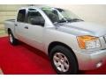 Radiant Silver 2008 Nissan Titan XE Crew Cab