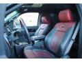 Harley Davidson Lava Red/Black 2010 Ford F150 Harley-Davidson SuperCrew 4x4 Interior Color