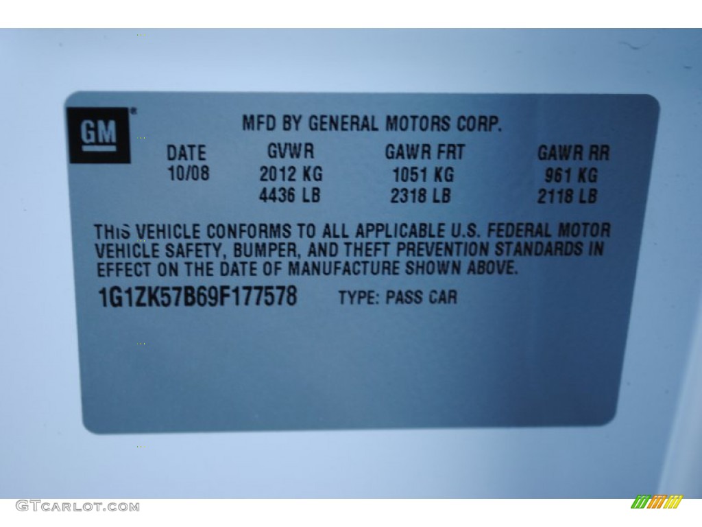 2009 Malibu LTZ Sedan - Summit White / Ebony/Brick photo #17