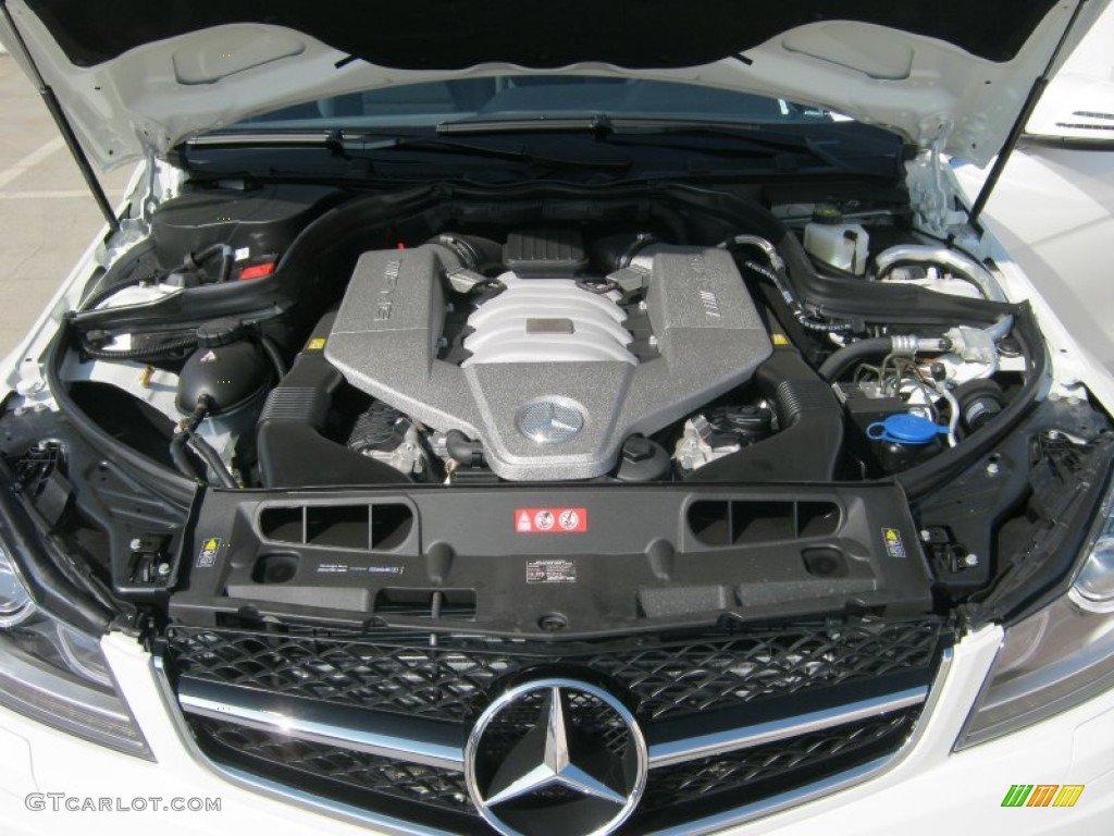 2012 Mercedes-Benz C 63 AMG 6.3 Liter AMG DOHC 32-Valve VVT V8 Engine Photo #60716269