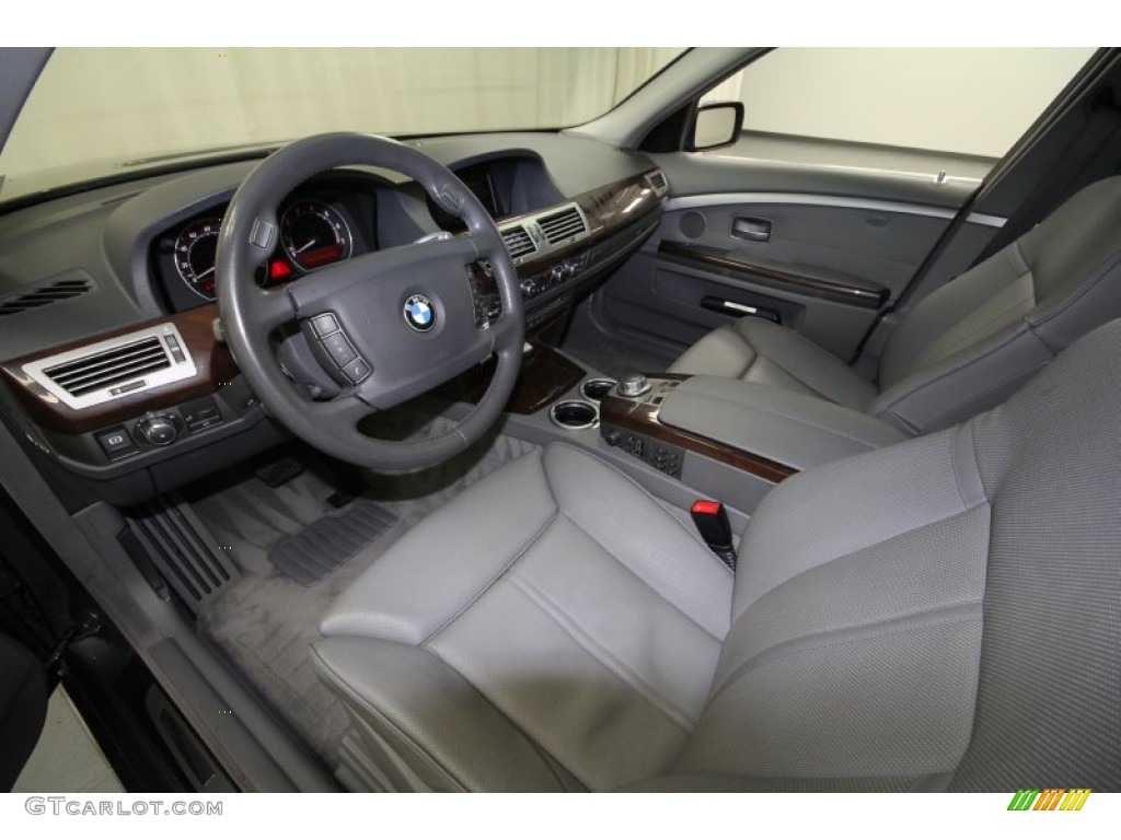 2006 7 Series 750Li Sedan - Titanium Grey Metallic / Basalt Grey/Flannel Grey photo #14