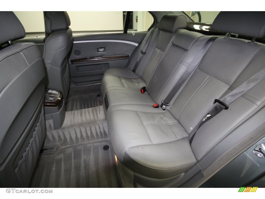 2006 7 Series 750Li Sedan - Titanium Grey Metallic / Basalt Grey/Flannel Grey photo #15