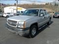 2005 Silver Birch Metallic Chevrolet Silverado 1500 Extended Cab 4x4  photo #5