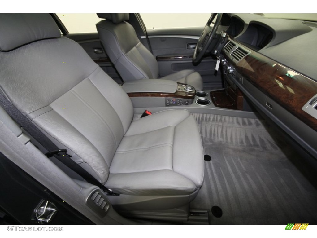 2006 7 Series 750Li Sedan - Titanium Grey Metallic / Basalt Grey/Flannel Grey photo #49