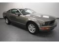 2005 Mineral Grey Metallic Ford Mustang V6 Deluxe Coupe  photo #1