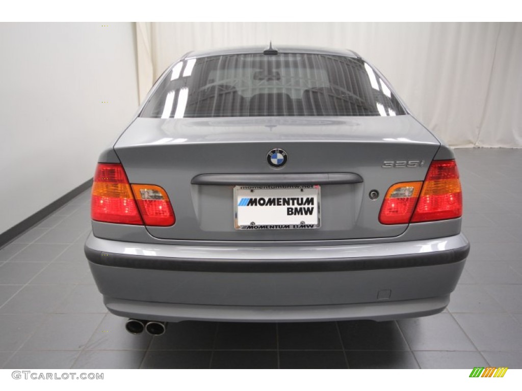 2004 3 Series 325i Sedan - Silver Grey Metallic / Grey photo #11