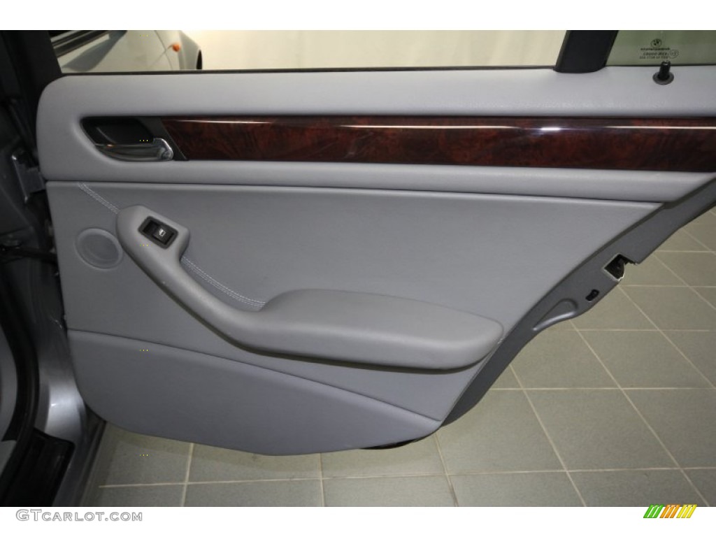 2004 3 Series 325i Sedan - Silver Grey Metallic / Grey photo #32