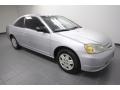 Satin Silver Metallic - Civic LX Coupe Photo No. 8