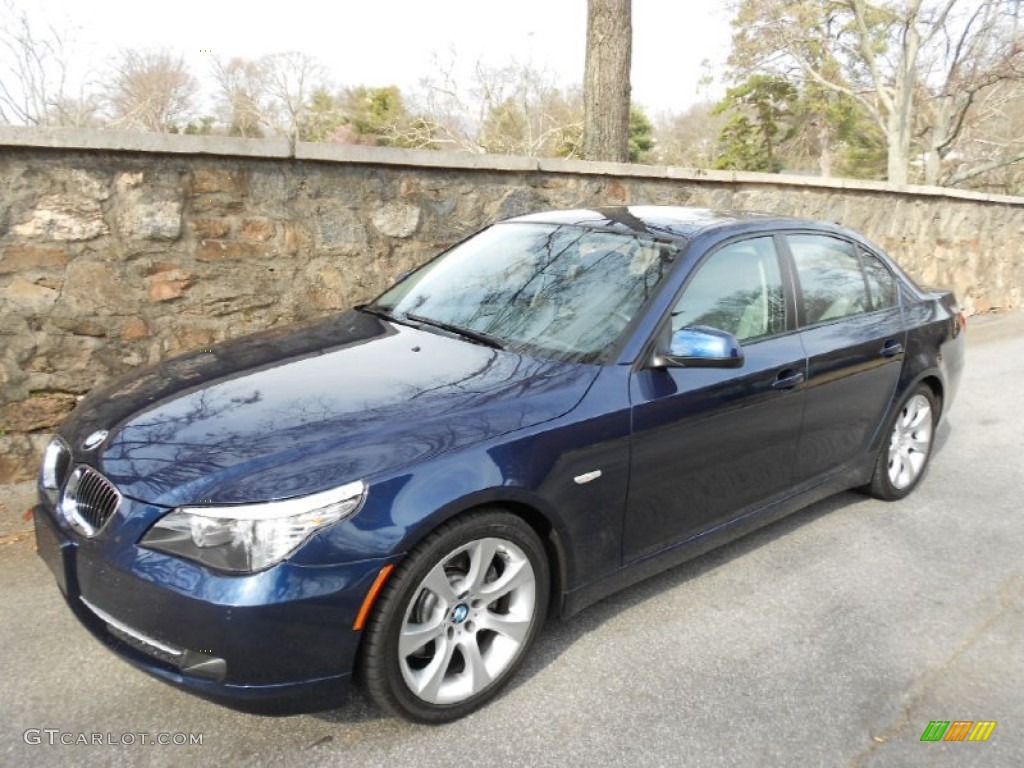 Deep Sea Blue Metallic 2010 BMW 5 Series 535i Sedan Exterior Photo #60717799