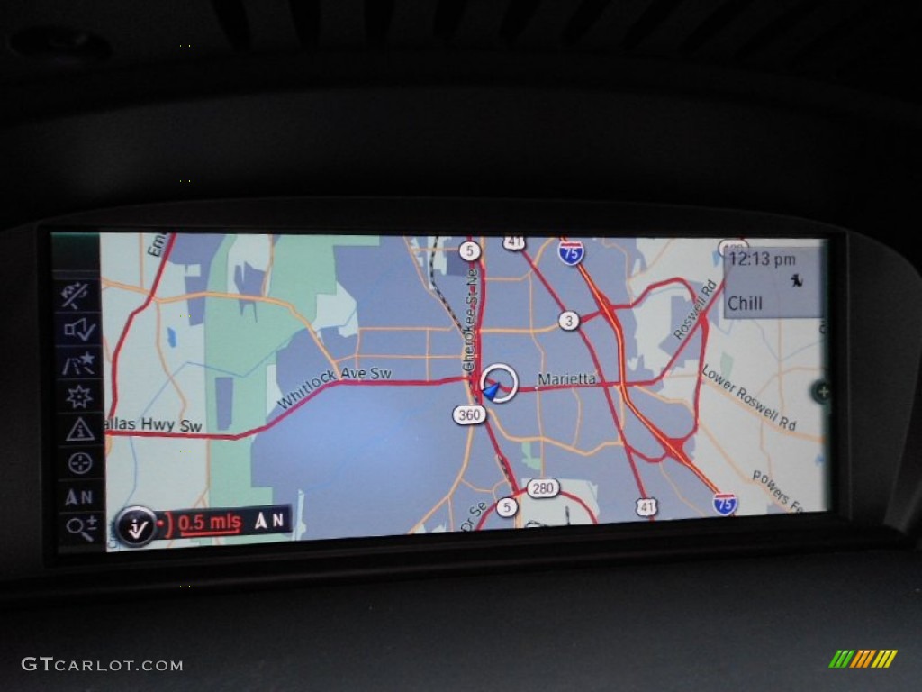 2010 BMW 5 Series 535i Sedan Navigation Photo #60717998