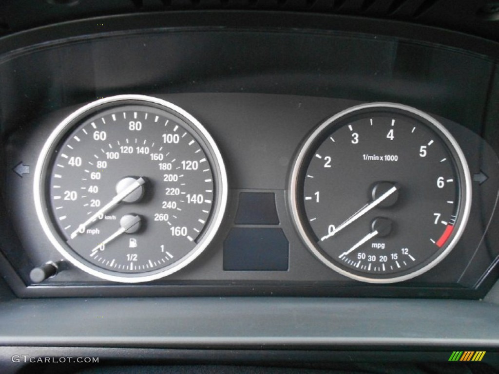 2010 BMW 5 Series 535i Sedan Gauges Photo #60718026