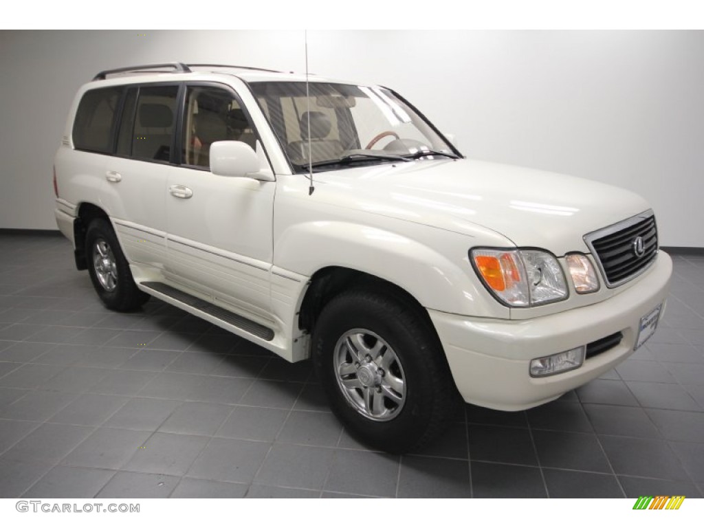 2002 LX 470 - Golden Pearl / Ivory photo #1