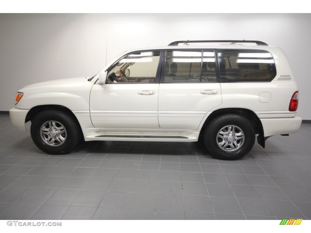2002 LX 470 - Golden Pearl / Ivory photo #2