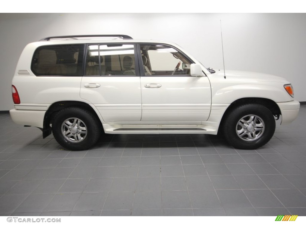 2002 LX 470 - Golden Pearl / Ivory photo #7