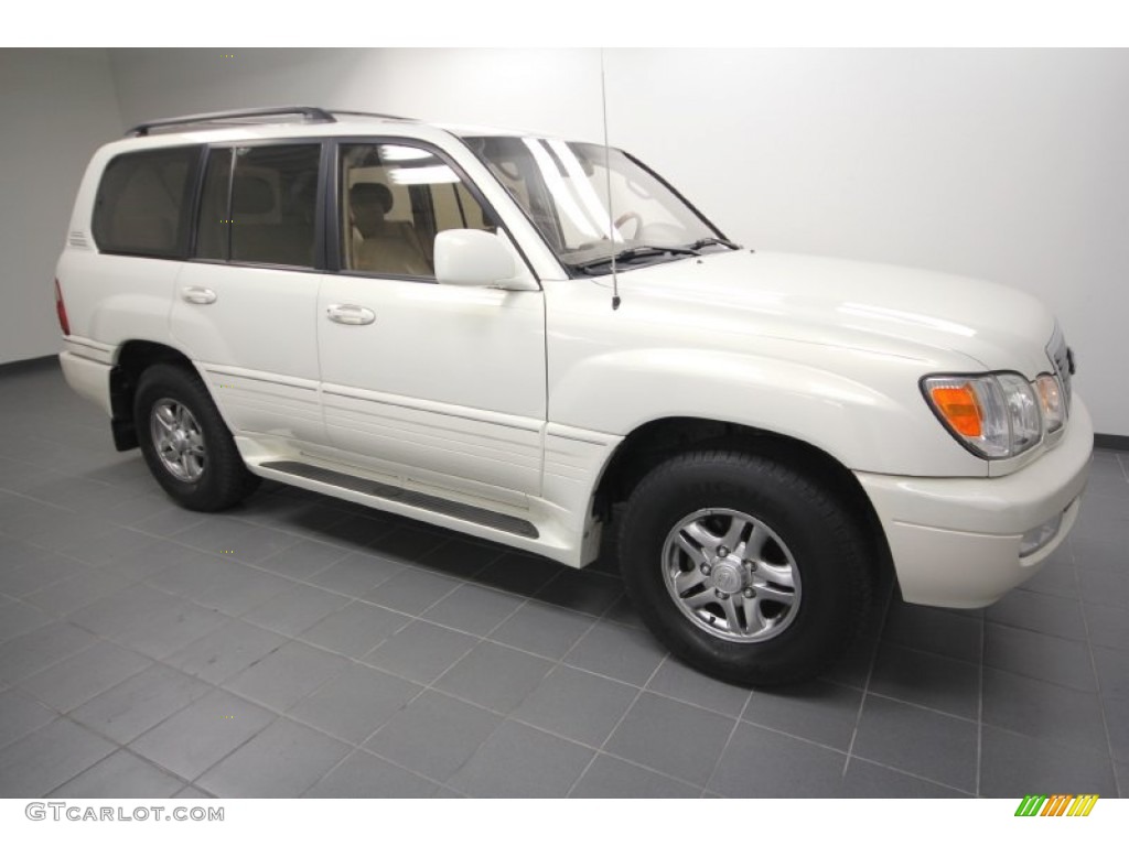2002 LX 470 - Golden Pearl / Ivory photo #8