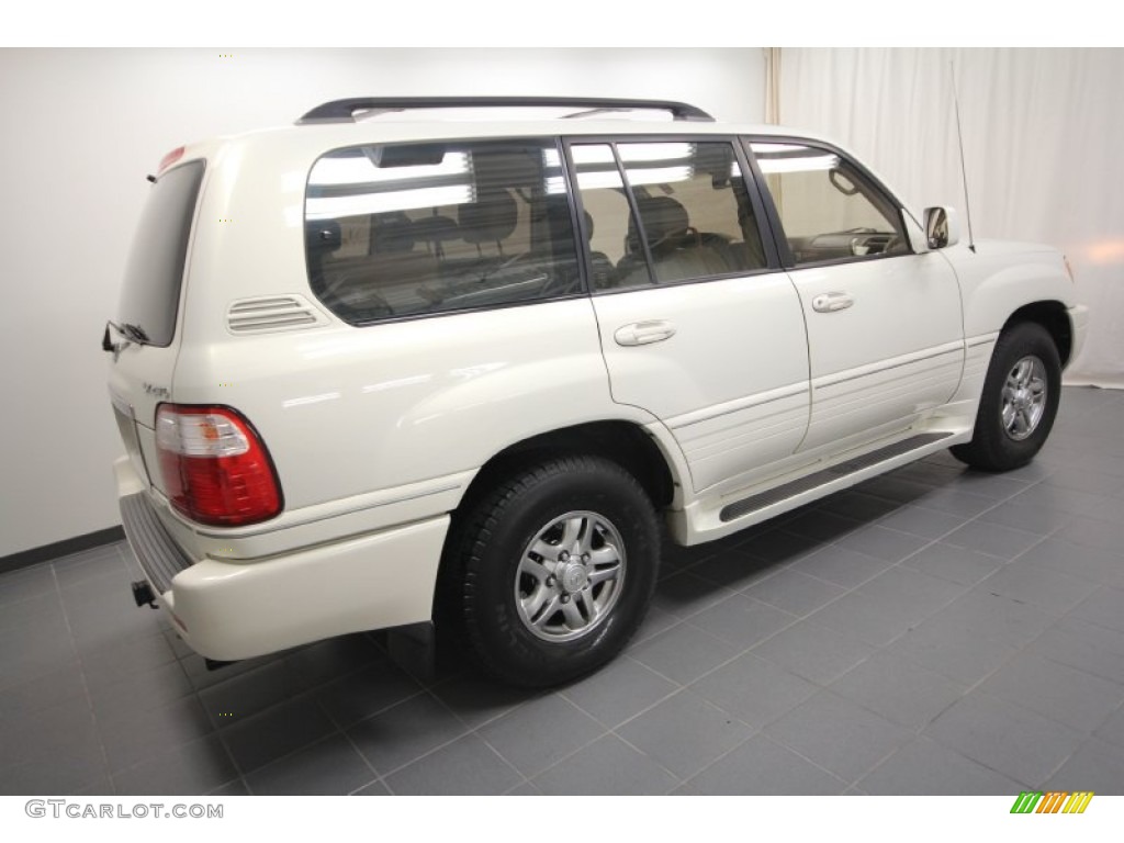 2002 LX 470 - Golden Pearl / Ivory photo #11