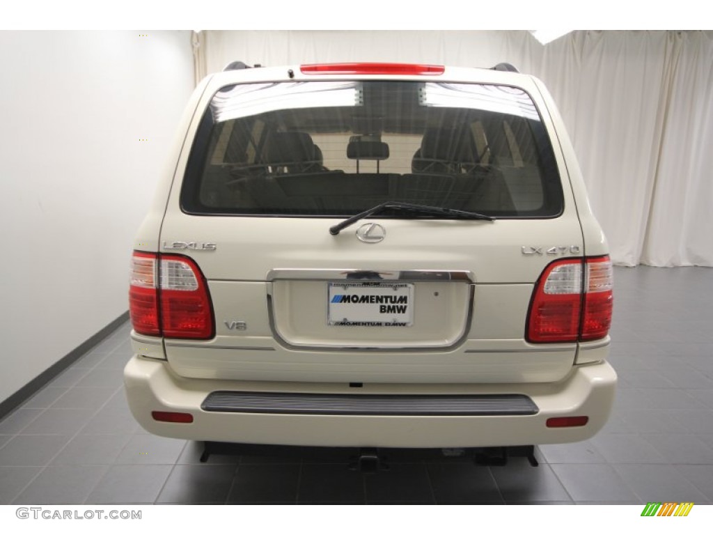 2002 LX 470 - Golden Pearl / Ivory photo #12