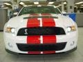 Performance White 2010 Ford Mustang Shelby GT500 Coupe Exterior