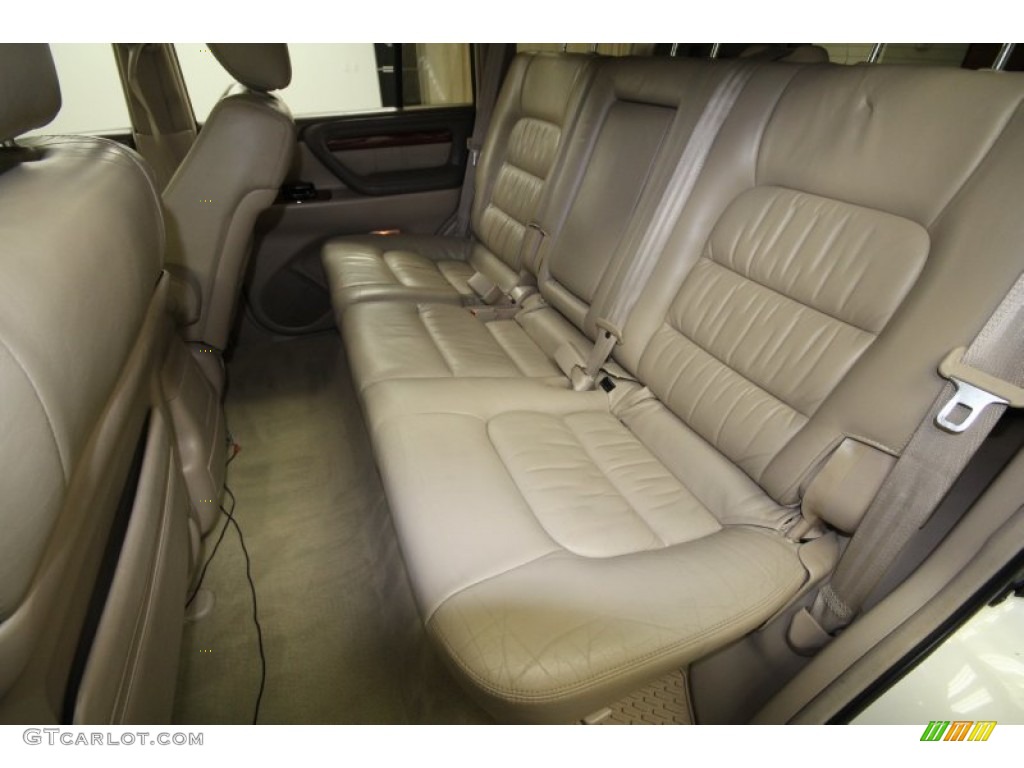 2002 LX 470 - Golden Pearl / Ivory photo #14