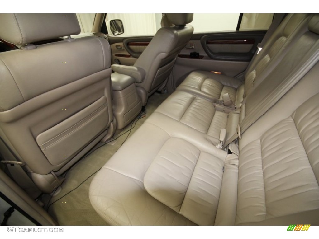 2002 LX 470 - Golden Pearl / Ivory photo #36