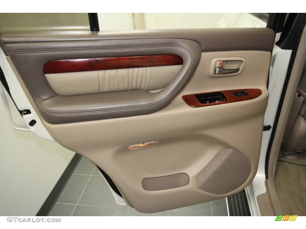 2002 LX 470 - Golden Pearl / Ivory photo #37