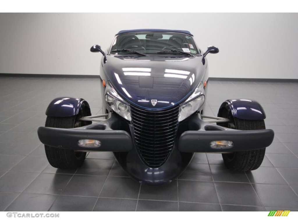 2001 Prowler Roadster - Patriot Blue Pearl / Dark Slate Gray photo #6