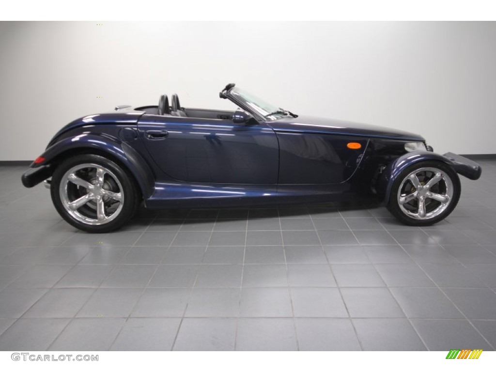 2001 Prowler Roadster - Patriot Blue Pearl / Dark Slate Gray photo #7