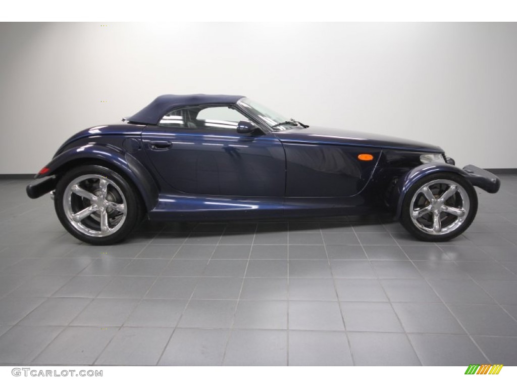 2001 Prowler Roadster - Patriot Blue Pearl / Dark Slate Gray photo #8