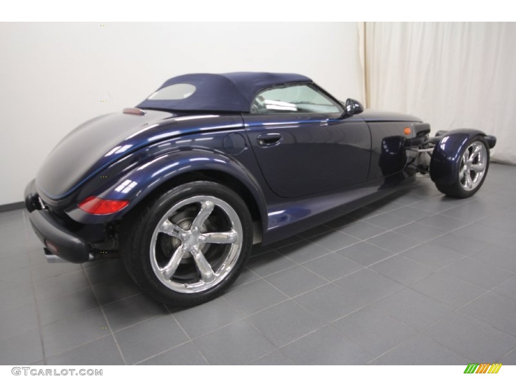 2001 Prowler Roadster - Patriot Blue Pearl / Dark Slate Gray photo #14