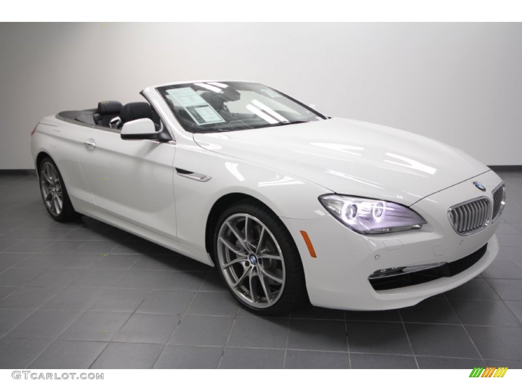 Alpine White 2012 BMW 6 Series 650i Convertible Exterior Photo #60719290