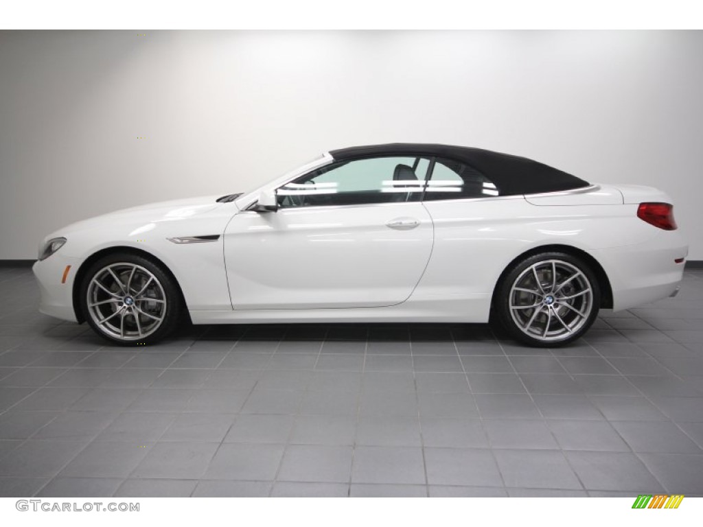 Alpine White 2012 BMW 6 Series 650i Convertible Exterior Photo #60719299