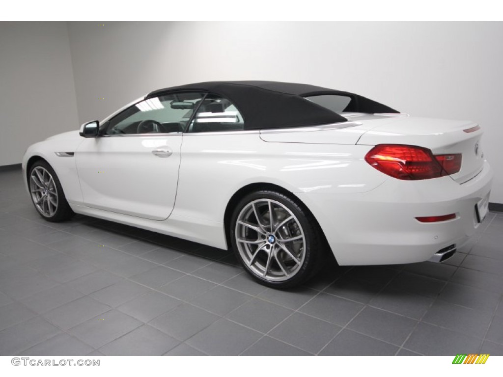 Alpine White 2012 BMW 6 Series 650i Convertible Exterior Photo #60719327