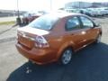 2007 Spicy Orange Chevrolet Aveo LS Sedan  photo #7