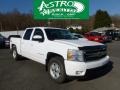 2007 Summit White Chevrolet Silverado 1500 LTZ Crew Cab 4x4  photo #1