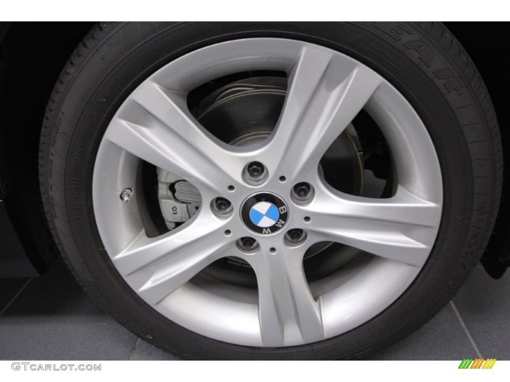 2012 1 Series 128i Coupe - Jet Black / Black photo #7