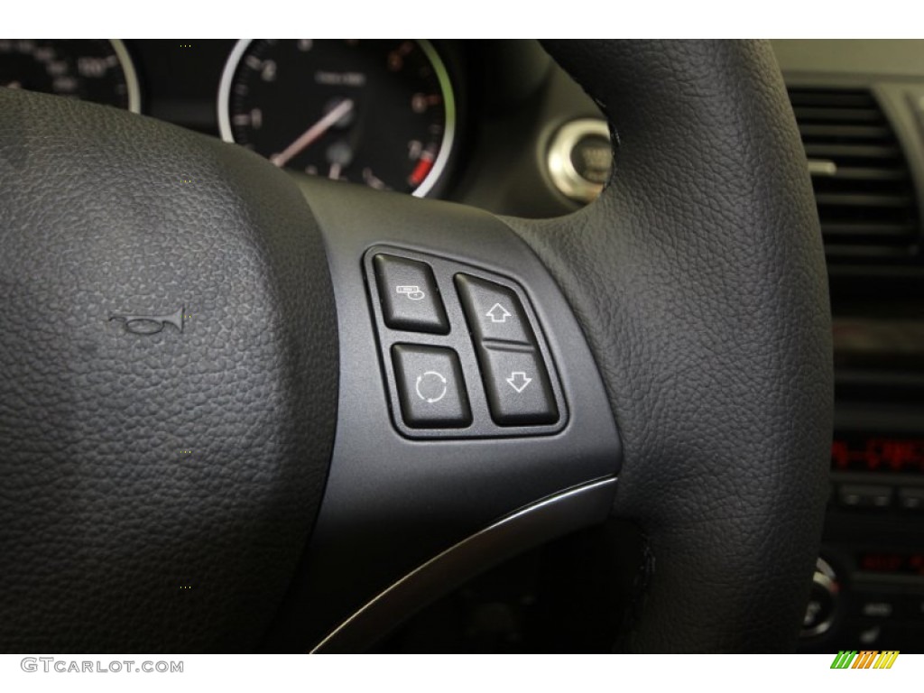 2012 1 Series 128i Coupe - Jet Black / Black photo #19