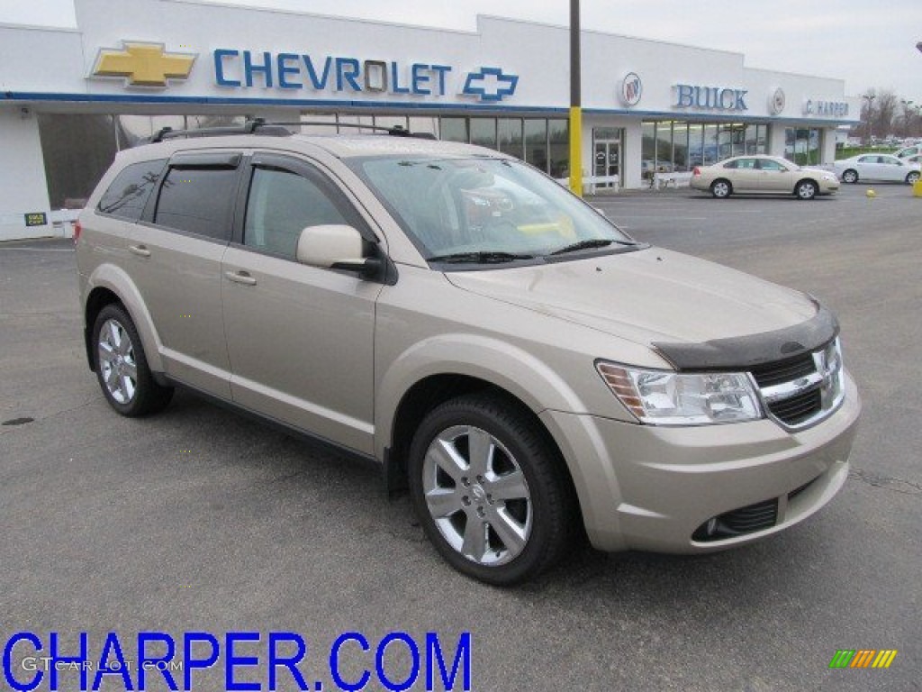 2009 Journey SXT AWD - Light Sandstone Metallic / Pastel Pebble Beige photo #1