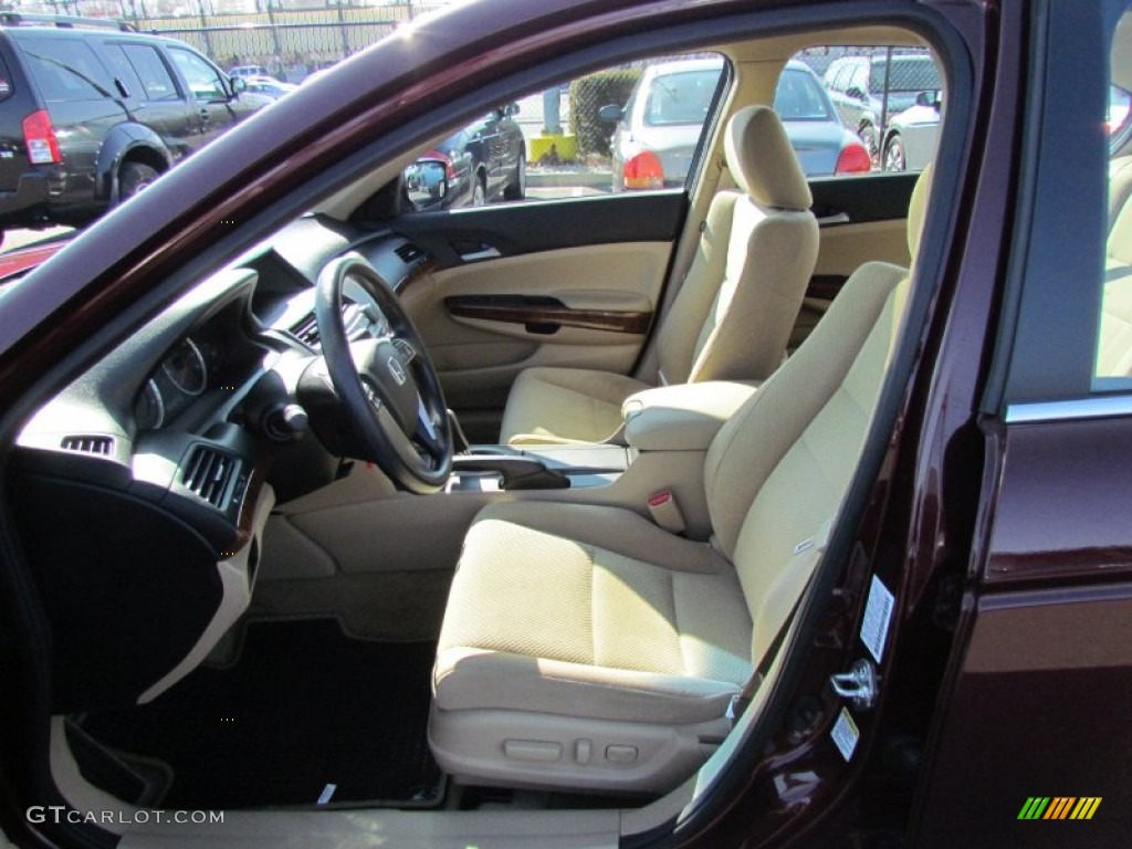 2011 Accord EX Sedan - Basque Red Pearl / Ivory photo #11