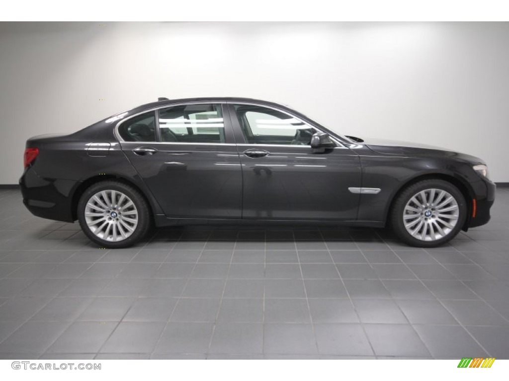 Dark Graphite Metallic 2012 BMW 7 Series 750i Sedan Exterior Photo #60722212
